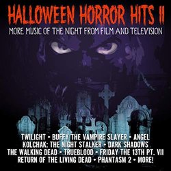 Halloween Horror Hits II Trilha sonora (Various Artists) - capa de CD