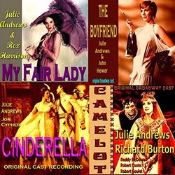 Julie Andrews On Broadway Soundtrack (Julie Andrews & Original Broadway Casts) - CD cover