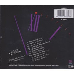 Miracle Mile サウンドトラック ( Tangerine Dream) - CD裏表紙
