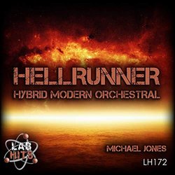 Hellrunner: Hybrid Modern Orchestral Trilha sonora (Michael Jones) - capa de CD