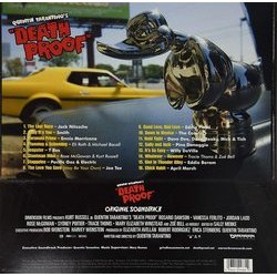 Death Proof サウンドトラック (Various Artists) - CD裏表紙