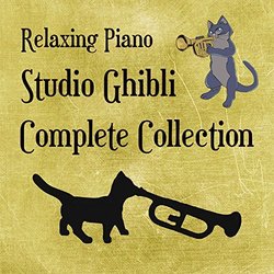 Relaxing Piano: Studio Ghibli Soundtrack (Various Artists, Cat Trumpet) - CD cover