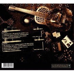 Radiofreccia Trilha sonora (Luciano Ligabue) - CD capa traseira