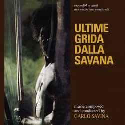 Ultime grida dalla savana Colonna sonora (Carlo Savina) - Copertina del CD