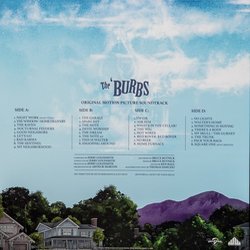 The 'Burbs Soundtrack (Jerry Goldsmith) - CD Back cover