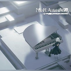 NieR:Automata: Piano Collections Trilha sonora (Keigo Hoashi, Keiichi Okabe, Kuniyuki Takahashi) - capa de CD