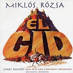 El Cid Trilha sonora (Miklós Rózsa, James Sedares	) - capa de CD