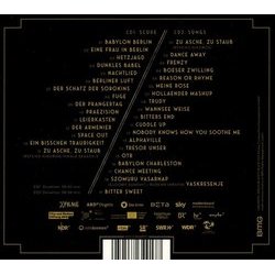 Babylon Berlin Ścieżka dźwiękowa (Johnny Klimek, Tom Tykwer) - Tylna strona okladki plyty CD
