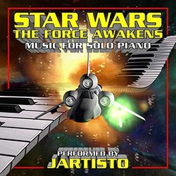 Star Wars -The Force Awakens: Music For Solo Piano 声带 (Jartisto , John Williams) - CD封面