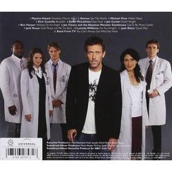 House M.D. Soundtrack (Various Artists) - CD Back cover