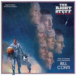 The Right Stuff Soundtrack (Bill Conti) - CD-Cover