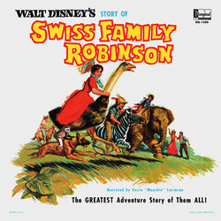 Swiss Family Robinson Soundtrack (William Alwyn, Various Artists, Kevin Corcoran) - CD-Cover