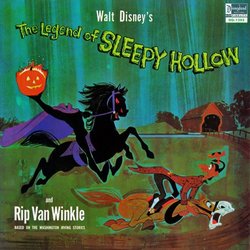 The Legend of Sleepy Hollow Ścieżka dźwiękowa (Various Artists, Billy Bletcher, Oliver Wallace) - Okładka CD