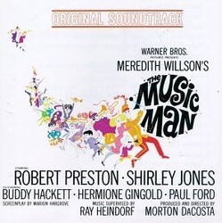 The Music Man Soundtrack (Meredith Wilson) - CD cover