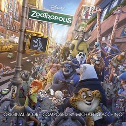 Zootropolis Trilha sonora (Michael Giacchino) - capa de CD