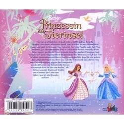 Barbie als Prinzessin der Tierinsel Ścieżka dźwiękowa (Various Artists) - Tylna strona okladki plyty CD
