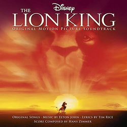 The Lion King Soundtrack (Elton John, Tim Rice, Hans Zimmer) - CD-Cover
