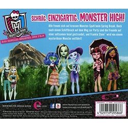 Monster High: Flucht von der Schdelkste Colonna sonora (Monster High) - Copertina posteriore CD