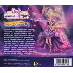 Barbie: Die Prinzessin und der Popstar サウンドトラック (Various Artists) - CD裏表紙