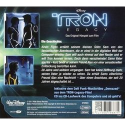 Tron Legacy Trilha sonora (Various Artists) - CD capa traseira