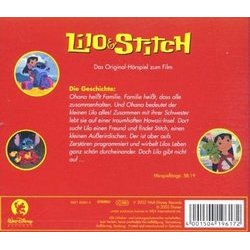 Lilo & Stitch Soundtrack (Various Artists) - CD Back cover