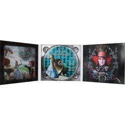 Alice im Wunderland Soundtrack (Various Artists) - CD-Rckdeckel