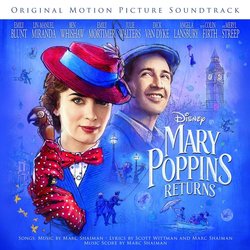 Mary Poppins Returns Soundtrack (Marc Shaiman, Scott Wittman) - CD cover