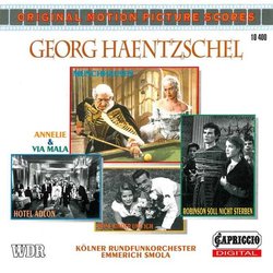 Georg Haentzschel Filmmuzik Soundtrack (Georg Haentzschel) - CD cover