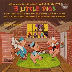 Three Little Pigs Soundtrack (Various Artists) - CD cover