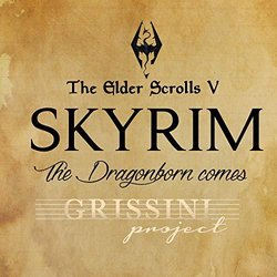 The Elder Scrolls V: Skyrim: Dragonborn Comes Soundtrack (Grissini Project) - CD cover