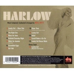Harlow Soundtrack (Neal Hefti) - CD Back cover