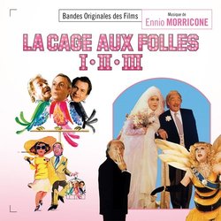 La Cage aux folles I, II & III Soundtrack (Ennio Morricone) - CD cover