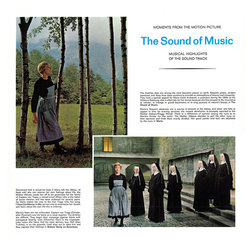 The Sound of Music Soundtrack (Various Artists, Irwin Kostal) - CD Achterzijde