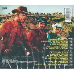 I Vigliacchi Non Pregano Soundtrack (Gianni Marchetti) - CD Back cover