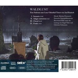 Waldlust Trilha sonora (Martina Eisenreich) - CD capa traseira