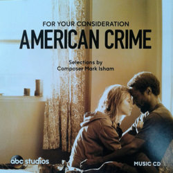 American Crime Trilha sonora (Mark Isham) - capa de CD