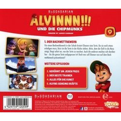 Alvinnn!!! und die Chipmunks Folge 9: Alvins geheime Krfte サウンドトラック (Various Artists) - CD裏表紙
