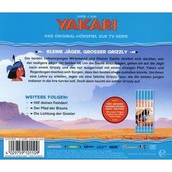 Yakari Folge 29: Kleine Jger, Groer Grizzly Soundtrack (Various Artists) - CD-Rckdeckel
