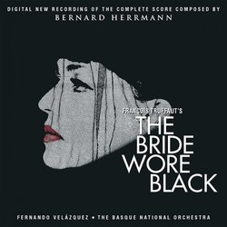 The Bride Wore Black Soundtrack (Bernard Herrmann, Fernando Velzquez) - CD cover