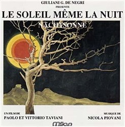 Le Soleil Mme la Nuit Ścieżka dźwiękowa (Nicola Piovani) - Okładka CD