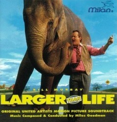Larger than Life サウンドトラック (Miles Goodman) - CDカバー