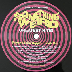 Something Weird Greatest Hits! サウンドトラック (Various Artists) - CDインレイ