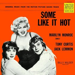Some Like It Hot Soundtrack (Adolph Deutsch) - CD cover
