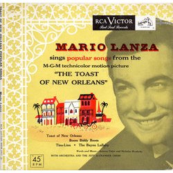 The Toast Of New Orleans Soundtrack (Nicholas Brodssky, Sammy Cahn) - CD cover