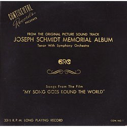 Joseph Schmidt Memorial Album Soundtrack (Various Artists) - CD cover