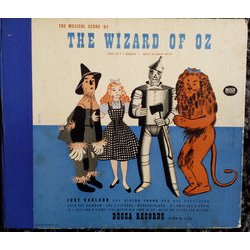 The Musical Score Of The Wizard Of Oz Soundtrack (E.Y.Harburg , Harold Arlen) - CD cover