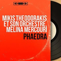 Phaedra Ścieżka dźwiękowa (Mlina Mercouri, Mikis Theodorakis) - Okładka CD