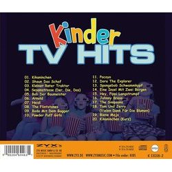 Sing Mit: Kinder TV-Hits Ścieżka dźwiękowa (Super-duper-kids , Various Artists) - Tylna strona okladki plyty CD