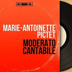 Moderato cantabile サウンドトラック (Marie-Antoinette Pictet) - CDカバー