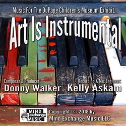 Art Is Instrumental Trilha sonora (Donny Walker) - capa de CD